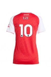 Fotbalové Dres Arsenal Eberechi Eze #10 Dámské Domácí Oblečení 2025-26 Krátký Rukáv